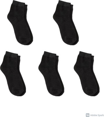 HARI KALYAN Men & Women Solid Ankle Length(Pack of 5)