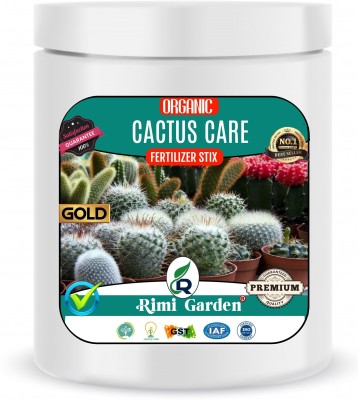 Rimi Garden Cactus Care, Premium Essential Organic Fertiliser Stix for Cactus Plant, with Charged Micro-organism and ++ Micronutrients Fertilizer(5 kg, Stick)