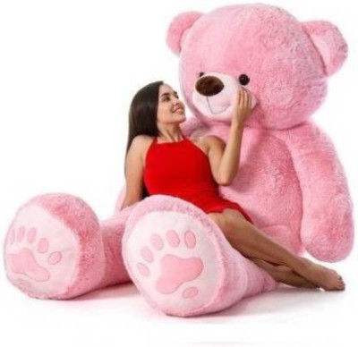 msy 3 feet pink teddy bear / high quality / neck brow / cute and soft teddy bear  - 89.8 cm(Pink)