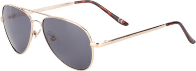 essilor Aviator Sunglasses(For Men, Black)
