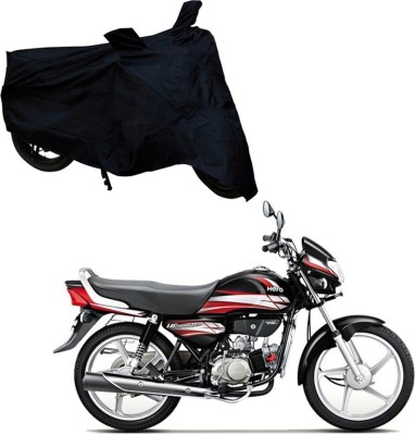 Trendymart Waterproof Two Wheeler Cover for Hero(HF Deluxe, Black)