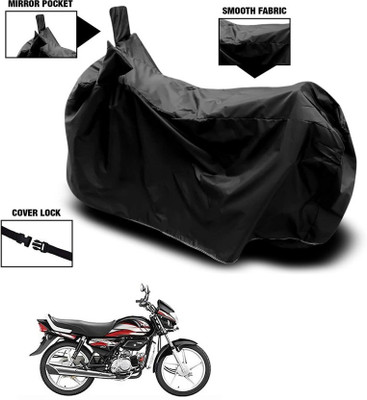 WMIZEXA Waterproof Two Wheeler Cover for Universal For Bike(Black)
