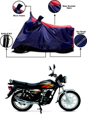 ATBROTHERS Waterproof Two Wheeler Cover for TVS(Max, Blue, Red)