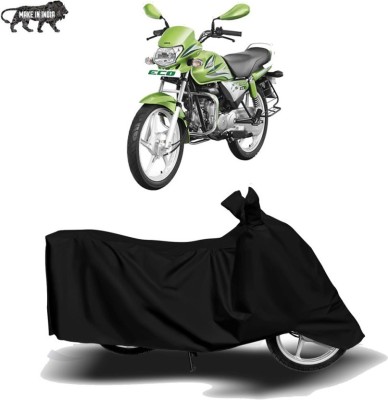 Trendymart Waterproof Two Wheeler Cover for Hero(HF Deluxe Eco, Black)