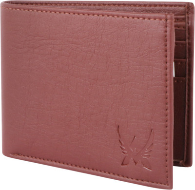 ARFA Men Formal, Casual Brown Artificial Leather Wallet(10 Card Slots)