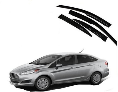ASRAUTO For Non-convertibles Front, Rear Wind Deflector(Tinted Ford Fiesta 1.5 TDCi Titanium)