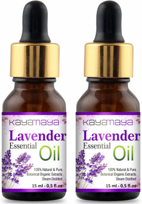 Kayamaya Lavender Essential Oil - Pack of 2(30 ml)