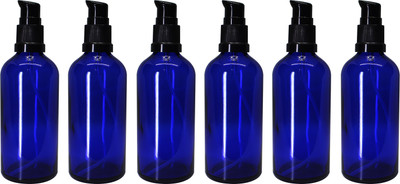 nsb herbals 100 ml Glass Bottle(Pack of 6, Blue)