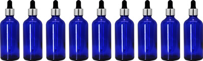nsb herbals 100 ml Glass Bottle(Pack of 9, Blue)