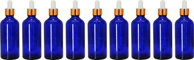 nsb herbals 100 ml Glass Bottle(Pack of 9, Blue)