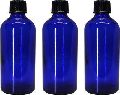 nsb herbals 100 ml Glass Bottle(Pack of 3, Blue)
