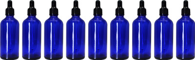 nsb herbals 100 ml Glass Bottle(Pack of 9, Blue)