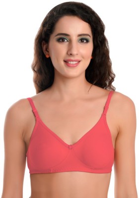 MyCare Women Full Coverage Non Padded Bra(Orange)