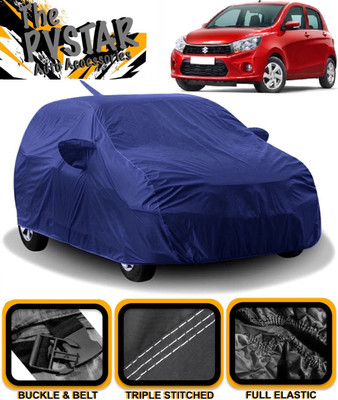 PVSTAR Car Cover For Maruti Suzuki Celerio (With Mirror Pockets)(Blue)