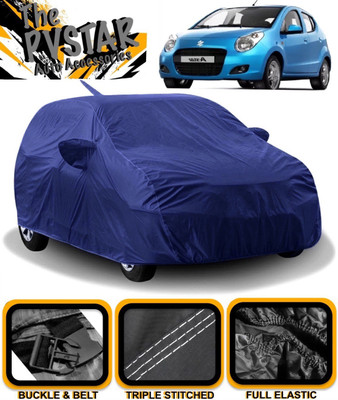 PVSTAR Car Cover For Maruti Suzuki A-Star (With Mirror Pockets)(Blue)