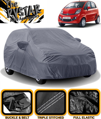PVSTAR Car Cover For Tata Nano (With Mirror Pockets)(Grey)