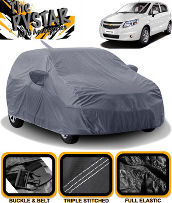 PVSTAR Car Cover For Chevrolet Sail UVA (With Mirror Pockets)(Grey)