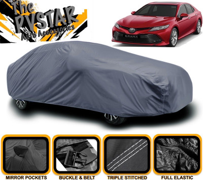 PVSTAR Car Cover For Toyota Camry (With Mirror Pockets)(Grey)