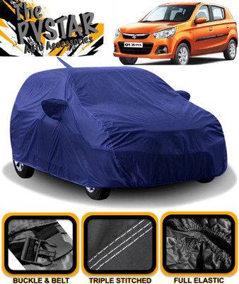PVSTAR Car Cover For Maruti Suzuki Alto K10 (With Mirror Pockets)(Blue)