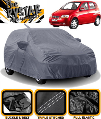 PVSTAR Car Cover For Chevrolet UVA (With Mirror Pockets)(Grey)