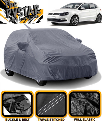PVSTAR Car Cover For Volkswagen Polo GT (With Mirror Pockets)(Grey)