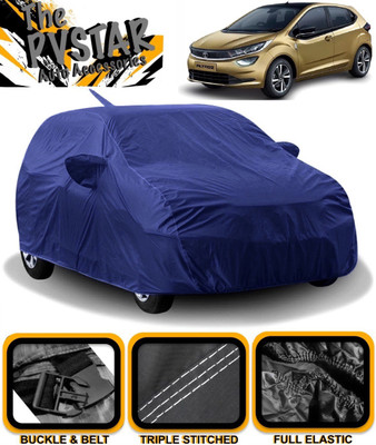 PVSTAR Car Cover For Tata Altroz (With Mirror Pockets)(Blue)