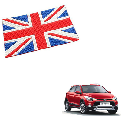 SEMAPHORE PVC Standard Mat For  Hyundai i10 Active(Blue, Red)