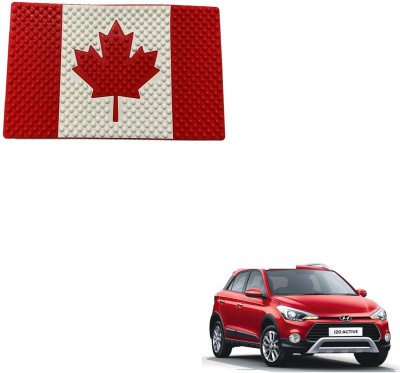 SEMAPHORE PVC Standard Mat For  Hyundai i10 Active(White, Red)