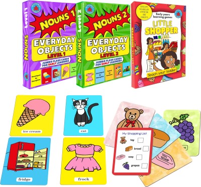 Brainy Bug Resources 60 everyday objects, and an early years learning game to reinforce vocabulary(Multicolor)