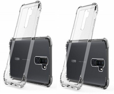INT Bumper Case for oppo a5 2020/a9 2020 bumper back cover transparent(Transparent, Shock Proof, Silicon)