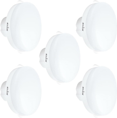 KLICK 6 Watt Round LED Downlight Slim Ceiling Light for Home & Offices (White) Recessed Ceiling Light Ceiling Lamp(White)