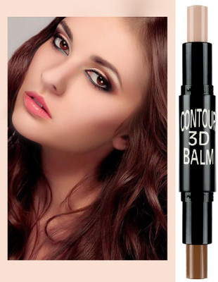 JANOST 2 IN 1 Double-ended Contouring Highlighter  Concealer(BEIGE, 8 g)