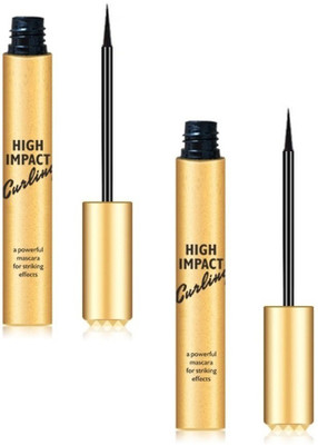 GFSU HIGHLY PIGMENTED WATER PROOF LIQUID WATER PROOF LONG LASTING MAKE UP EYE LINER PACK OF TWO COMBO LINER 16 ml(BLACK)