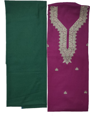 Sprha Wool Embroidered Salwar Suit Material