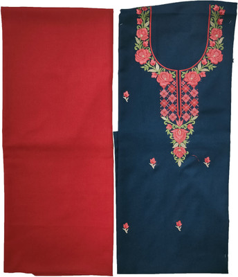 Sprha Wool Embroidered Salwar Suit Material