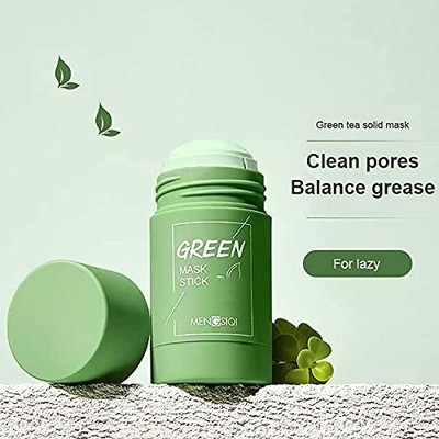 GFSU Green Mask Stick Clay Mask Oil Control Anti-Acne Face Mask Cream(40 ml)