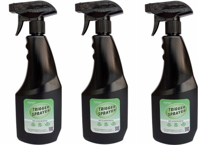 Altruist 500ml Black Spray Biottle 3 0.5 L Hand Held Sprayer(Pack of 3)