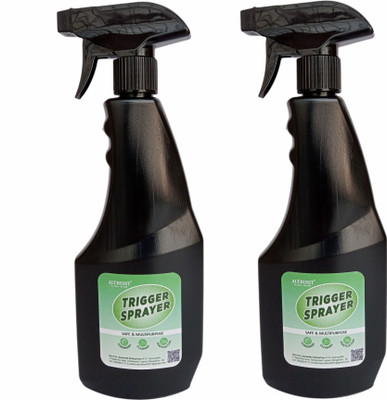 Altruist 500ml Black Spray Biottle 2 0.5 L Hand Held Sprayer(Pack of 2)