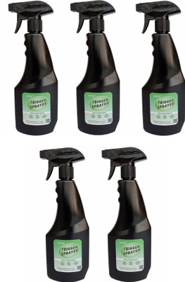 Altruist 500ml Black Spray Biottle 5 0.5 L Hand Held Sprayer(Pack of 5)