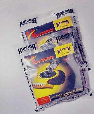 KARUNA Acoustic 2 SET OF KARUN STRINGGGSA Guitar String(12 Strings)