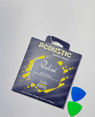 Pulse Acoustic PUULSE STRING 2 PCIKS Guitar String(6 Strings)