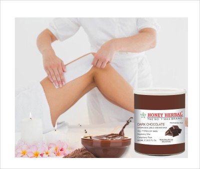 Wax Pro DARK CHOCOLATE HAIR REMOVAL WAX(800GM) Wax(800.096 g)