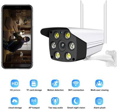 Jezebel Wifi 1080P Full HD Total Wireless CCTV IP Camera For You home, office, store Security Camera