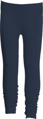 Feathersoft Indi Legging For Girls(Dark Blue Pack of 1)