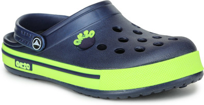 Abros Boys Sling Back Clogs(Light Blue , 4-5Y)