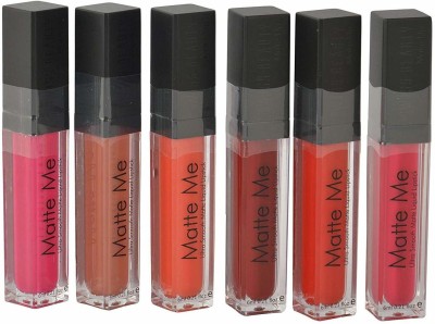 ShopCircuit Matte Me Premium Ultra Smooth Matte Lipstick(Multicolor, 36 ml)