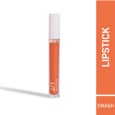 MyGlamm LIT Liquid Matte Lipstick(Smash, 3 ml)