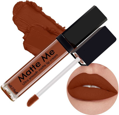 Yuency BEST WATERPROOF MATTE FINISH LONG LASTING LIPSTICK(BROWN, 6 ml)