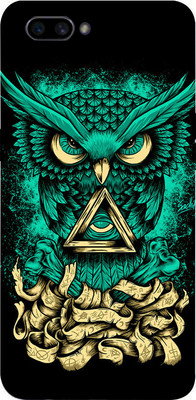 LAMHA Oppo A3s Mobile Skin(Ultra Super Angry Owl With High Matte Finish.)