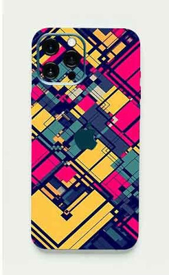 Jeeva Creation Apple iPhone 12Pro Max Mobile Skin(Ultra Super Pattern Lines Skin With High Matte Finish.)